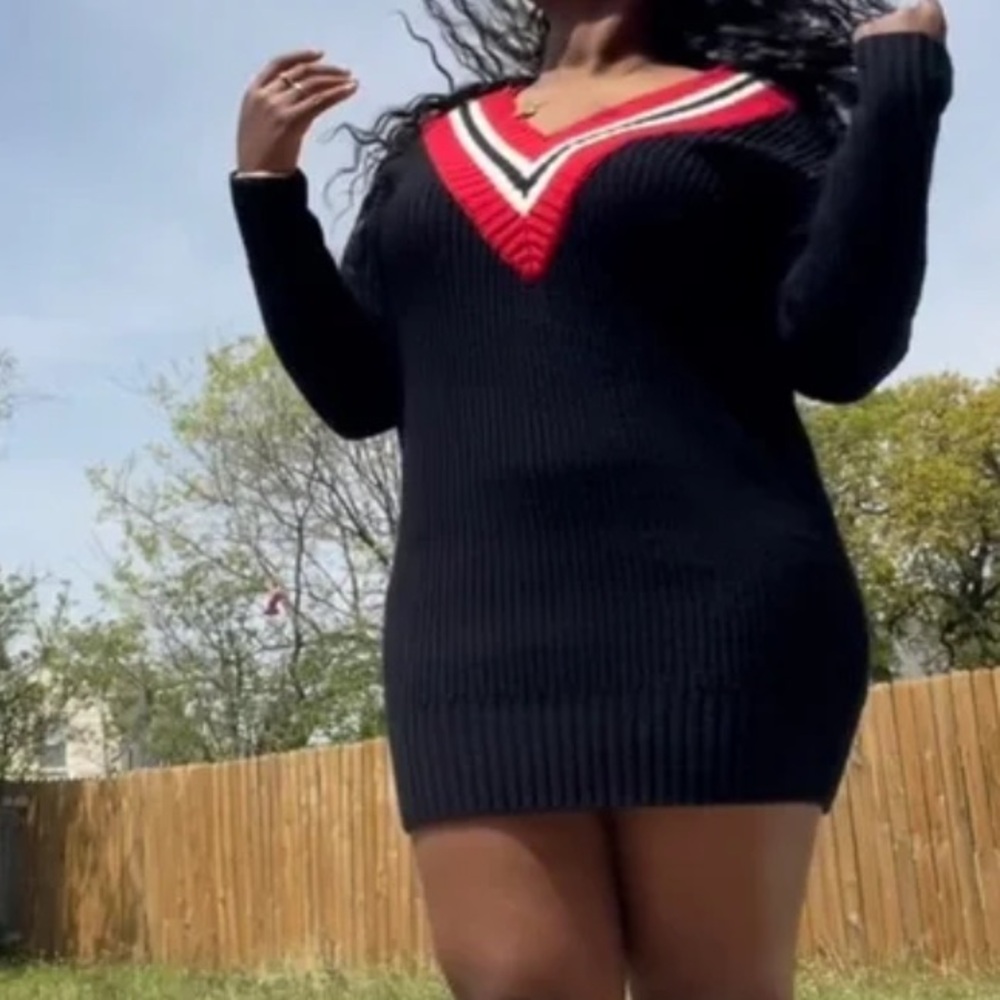 Almost famous sweater dress Large L